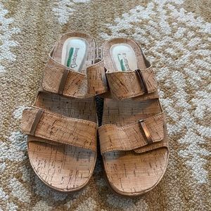 BARETRAPS Cork Sandal 8M 8 Cherilyn